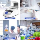 Mini Digital Dry Bath Incubator   Clear Lid Lab Dry Bath Heater Timing Control