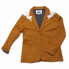 Benta Ceceille Western Blazer Women s Xl Mustard Cotton Contrast Yoke