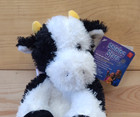 Cow Lovers  Russ Berrie Shining Stars Cow Fluffy   Ready To Adopt new W tag code