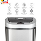 Touchless Automatic Kitchen Trash Can 21 1 Gallon Motion Sensor Stainless Steel