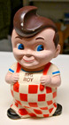 Vintage 1970s Niagara Plastics Big Boy Restaurant Rubber Coin Bank Figure