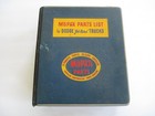 Original Mopar Dodge B-series Truck Parts List Catalog 1952 1953       Bsmt