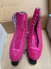 Sure Grip Boardwalk Pink Suede Roller Skates Mens Size 4 Women s 5-5 5