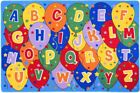 Kids Abc Rugs For Playroom 5x7  Boys Girls  Nursery Room Decor Non-skid