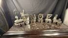5 Piece Noel Metal Train Holiday Decor 35    Long