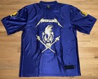 Metallica 2017 Tour Jersey Xl New Hardwired Football Purple Baltimore Minnesota