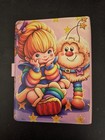 Rainbow Brite Faux Leather Small A5 6-ring Binder Organizer Snap Closure