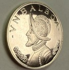 1972 Panama Silver Proof One Balboa-san Francisco Brilliant Luster Low Mintage