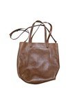 Madewell The Zip-top Medium Transport Tote English Saddle Leather Crossbody