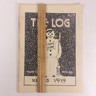 Rare Xmas 1919 U s  Naval Academy  the Log  Magazine Midshipmen Humor Annapolis
