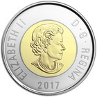 Canada 2017  2 Polar Bear Toonie Coin  brilliant Uncirculated 