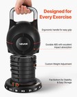 Vevor Adjustable Kettlebell With 7 Weight Levels 5 11 5 18 24 5 31 37 5 44 Lbs