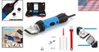 Heavy Duty Horse Clippers 550w  Pro 6-speed Electric Grooming Kit  Thick Hair