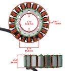 Stator   Gasket For Honda Vt1100c2 Shadow Sabre 1100 2000 2001 2002 2003-2007