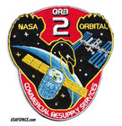 Authentic Orb-2 Cygnus Oa-2 Orbital Nasa Iss Resupply Mission Ab Emblem Patch