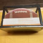 Studio Decor Display Case With Mirrored Back For Football Or Other Collectibles