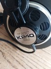 Rare Vtg Akg K240 Pro Studio Headphones 4-600 Ohms Made In Austria Black Silver