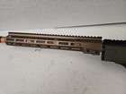 Mfour Slot System Mk16 Style Airsoft Aeg 13 5in Cnc Aluminum Tan Fore End Logoed