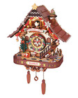 Rokr Christmas Cuckoo Clock  3d Wooden Puzzle Mechanical Model Building Toy Gift