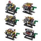 Creative Engine Building Block Model Set Abs Mechanical Toy Gift