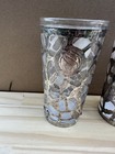 Vintage Sterling Silver Made In Mexico Set Of Three  3   Drinking Glasses cups
