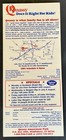 Vintage 1991 Rates Handbill Quassy Amusement Park Middlebury Ct Lake Quassapaug