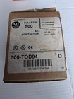 Allen-bradley Contactor 500-tod94 Sz  Ser D