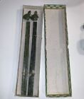 2 Pair Vintage Chinese Naphrite Jade Chopsticks Turtle Rests Holders New In Box