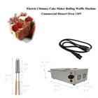 1 5kw Commercial Electric Kurtos Kalacs Chimney Cake110v Oven Roll Grill Machine