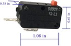 New Szm-v16-fa-63 Microwave Door Switch For Lg Ge Kenmore Microwave Oven