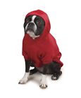 Zack And Zoey Basic Hoodie For Dogs 20in Large Tomato Red