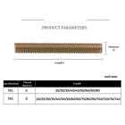 Fully Threaded Rod M6 M8 Color Zinc Plated Studs Metric Threaded Bar Studding