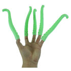 5 Green Sea Monster Octopus Squid Kraken Cosplay Finger Puppet Alien Tentacles