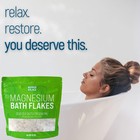 Magnesium Flakes For Bath - Magnesium Chloride Flakes - Dead Sea Salts For So   