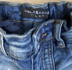 Valabasas Play Kids Denim Distressed Jeans Zipper Knee Pockets  Size 7t