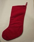 Vtg 100  Wool Needlepoint Embroidered Angel Stocking Christmas D  cor