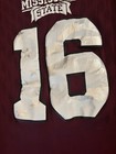         2017 Mississippi State Game Worn Veterans Day Football Jersey Adidas Helmet
