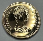 1988 Canadian Proof Like  1 One Dollar Loonie Coin From Mint Set