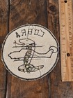 1960s Us Army Vietnam Made Air Cobra Attack Helicopter Wool Patch L  k   