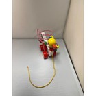 Wooden Duck Pull Toy Kids Multicolor Wood Bead Maze Roller Coaster Classic Boho