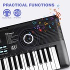 New Best 61 Key Keyboard Piano portable Electronic Digital Piano built In Dual