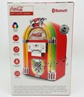 Coca-cola Jukebox Bluetooth Speaker Rgb Led Fm Radio Retro Hd Sound Wireless Nib