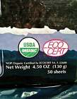 Raw Organic Nori Sheets 50 Qty   Nut Milk Bag - Combo - Certified Vegan  Raw 
