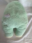 Ty Babyfrog Plush Rattle Chenille Terry Cloth Mint Green Clean   Ready To Use 