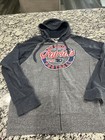 New England Patriots Football Nfl Team Apparel Women   s Full Zip Jacket Hoodie L
