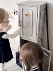 1 6 Scale Dollhouse Miniatures Furniture Storage Cabinet Unfinished Kit 