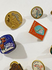 Vintage To Modern Girls Scouts Pinback Pin Lot Of 11 Scouting Pins