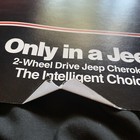 Only In A Jeep Cherokee Automotive Dealer Brochure