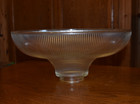 Vintage Heavy Holophane Industrial Warehouse Glass Pendant Lamp Shade Fits 3 25 