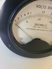 Hickok Electrical Instruments Model 48 Panel Meter 3 5    Volts Rms decibels 